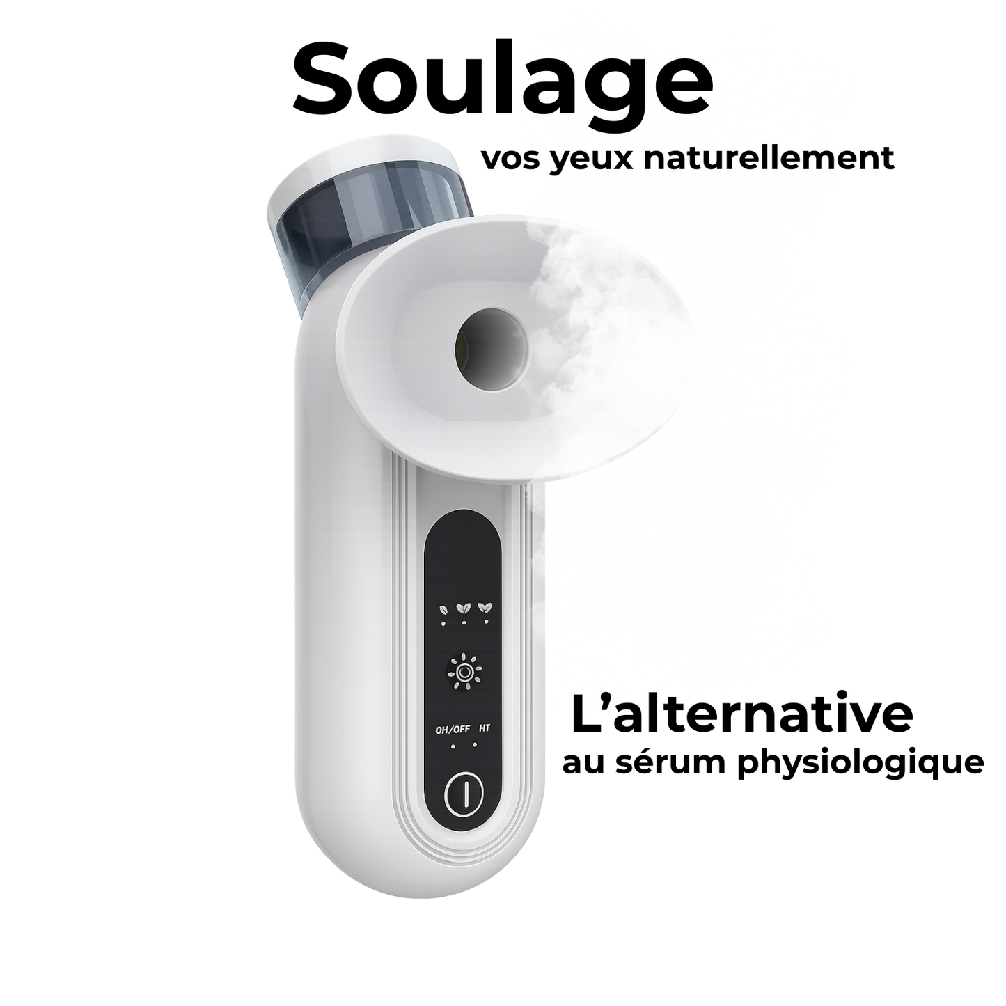 VapOculaire™ - Buse vapeur pour hydrater les yeux secs et le visage